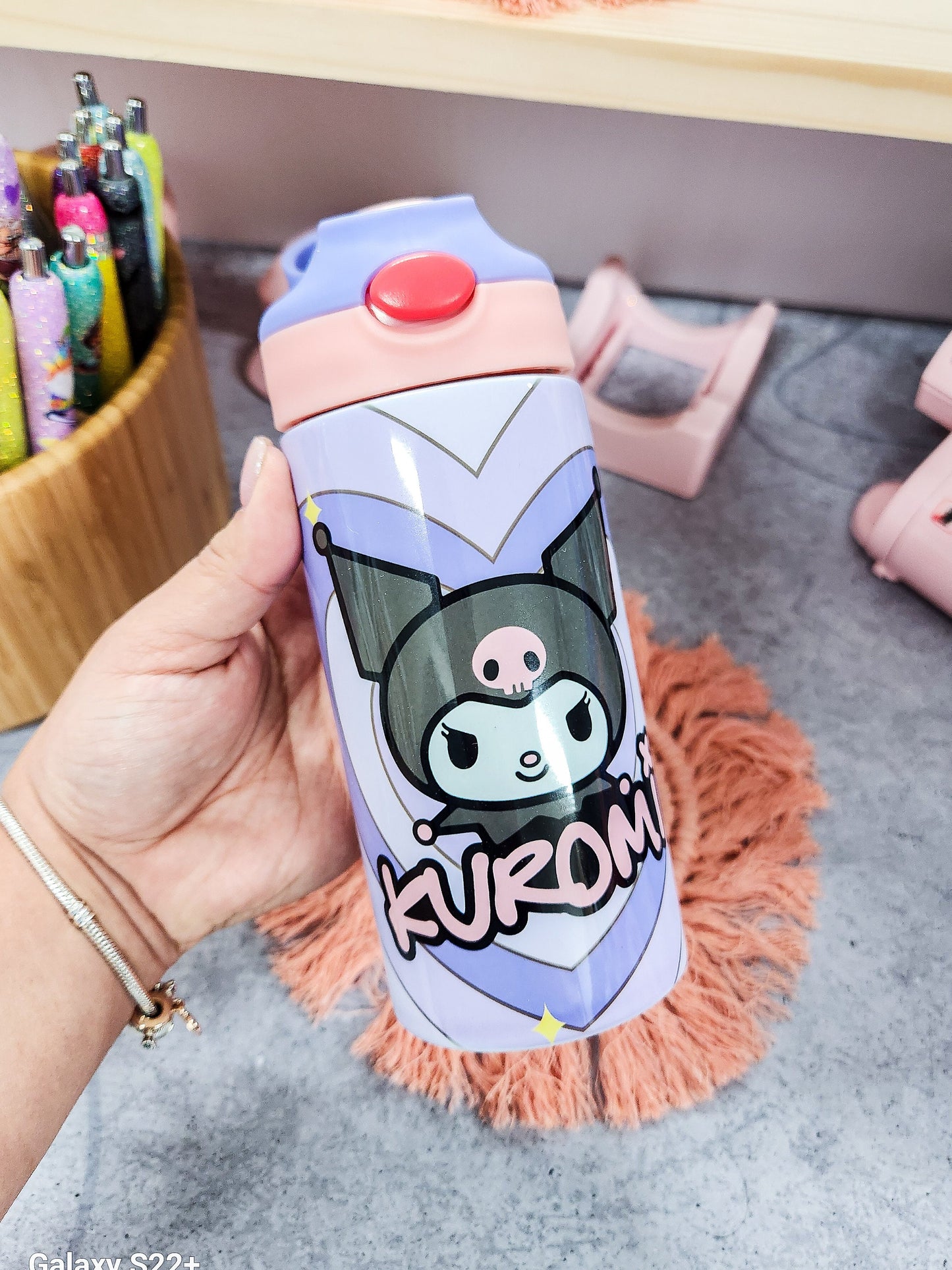 Kuromy Water Bottle Stainless steel tumbler 12oz