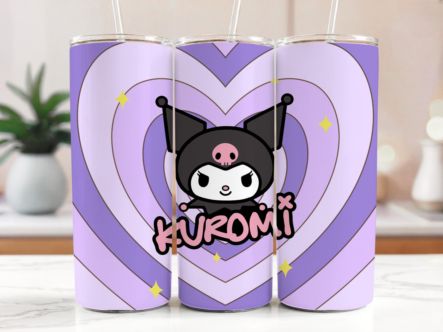 Kuromy Tumbler 20oz with Straw