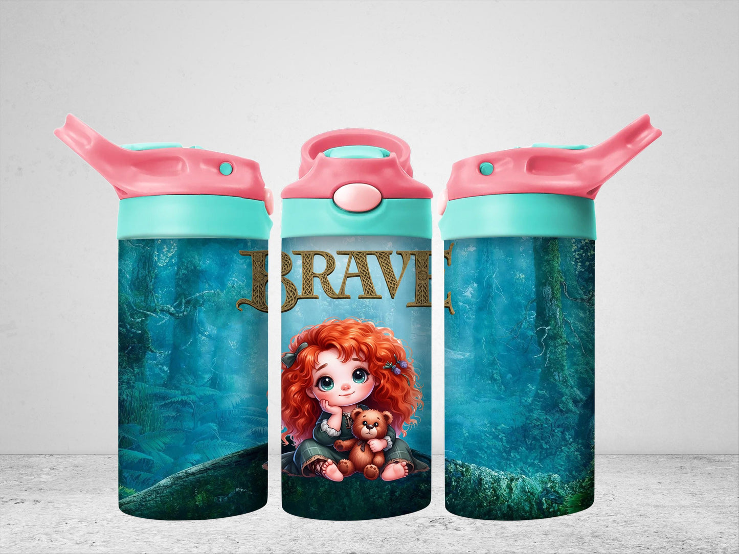 Baby Brave Water Bottle Stainless steel tumbler 12oz