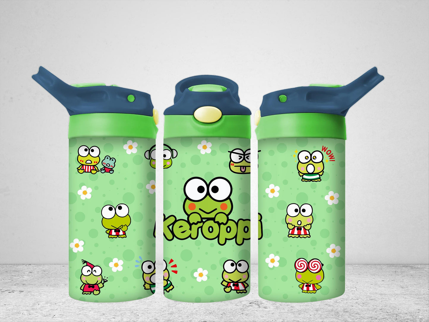 Keroppi Water Bottle Stainless steel tumbler 12oz