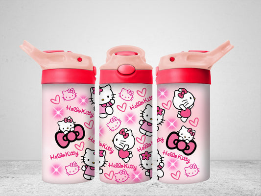 Hello Kitty Water Bottle Stainless steel tumbler 12oz2