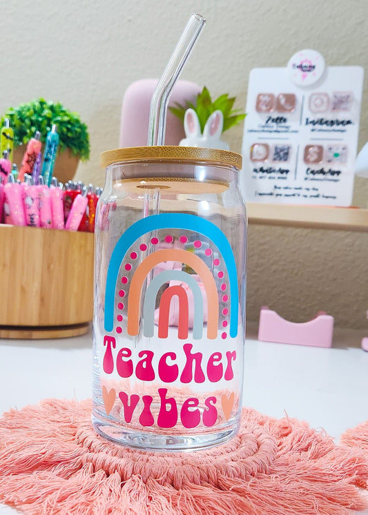 Teacher Beer Glass Cup